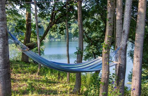 Brama Sanu - z prywatną linią brzegową Jeziora Solińskiego - pomosty - pontony - basen sezonowy - Foto 65