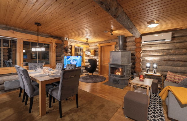 Kuukkeli Log Houses Villa Aurora (Pupula) - Foto 5