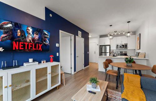 Modern Work-Friendly Gym Car FAST Wi-Fi Pets OK - Foto 6