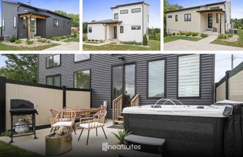 3 Homes, 3 Hot Tubs, 10BR, 10 Bath, Near Ark! - Foto 1