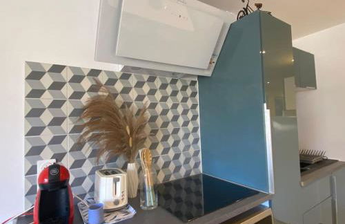 REZ de jardin moderne 4 chambres 8 personnes jardinet - Foto 13