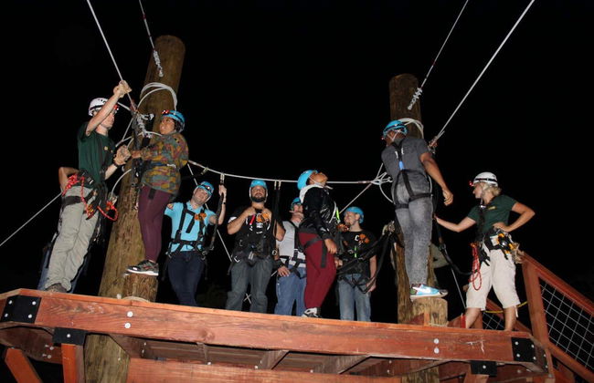 Tirolina nocturna en Kapolei - Foto 4