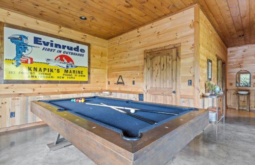 Surreal Views Outdoor Fireplace Pool Table Hot Tub - Foto 8