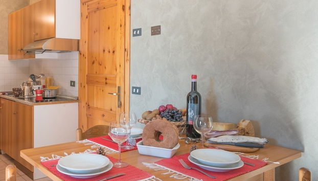 Essbereich im Zimmer