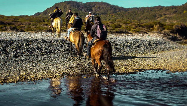 Passeio a cavalo pelo Parque Tepuhueico