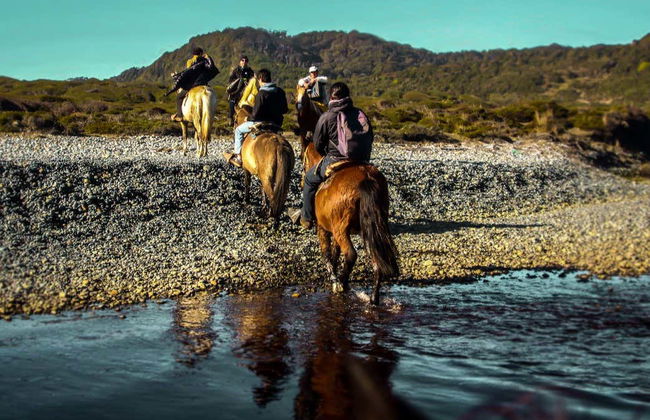 Balade à cheval au parc Tepuhueico - Photo 4