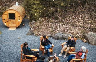 Private Adirondack Log Cabin, Hot Tub, Sauna & Swimming Hole, near Whiteface - Foto 48