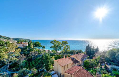 Studio pour 4 personnes avec Wi-Fi, vue mer, Roquebrune-Cap-Martin - FR-1-827-64 - Foto 3