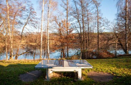 Ferienhaus direkt am See - Kamin, Klima, Sauna und Boot - Foto 9