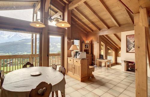 Duplex cosy à deux pas des pistes avec parking à Combloux - FR-1-560-80 - Foto 1