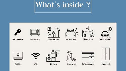 CLUBHAUS 6 - geräumige Ferienwohnung mit 4 Schlafzimmern & 2 Bädern - Foto 2