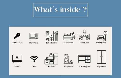 CLUBHAUS 6 - geräumige Ferienwohnung mit 4 Schlafzimmern & 2 Bädern - Photo 2