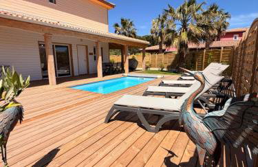 CALA CORSICA - Villas 5 Etoiles T5 Piscine privée - Villa T4 Piscine privée chauffée - Villa T3 Piscine partagée - Internet Fibre - Entièrement Climatisée à Lecci de Porto-Vecchio Cala Rossa - Foto 11