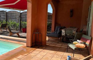 Villa avec piscine privative et vue imprenable sur le golf de Saint-Florent à 300 m de la plage - Foto 9