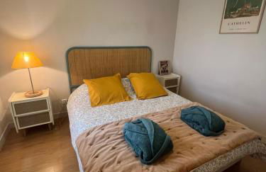 Appartement chaleureux avec jacuzzi-Terrasses rooftop-Rafraîchisseur-Parking-wifi - Foto 10