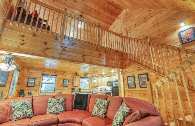 Elk Run On Cosby Creek - 2 Bedrooms, 2 Baths, Sleeps 7 Cabin by RedAwning - Foto 9