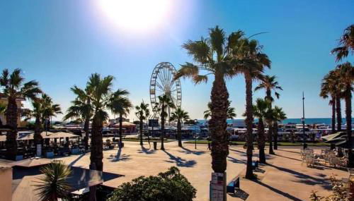 De la Clape à la mer mon petit pavillon labellisé - f2- piscine commune - wifi gratuit- parking privé - arrivee autonome - 800 m plage - grande terrasse abritée vent - - Foto 3