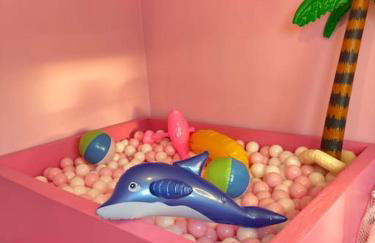 #1 Most Viral Pink House w Ball Pit - Foto 12
