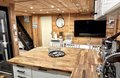 Chalet et Jaccuzy sur la plage - Foto 10