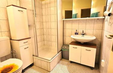 Winterberg Appartement 6 Pers aan Skilift grootste Skigebied nabij Bikepark Unieke locatie met zeer rustige tuin in het bos en het gezellige centrum leuke cafes restaurants en gratis zwembad sauna relax speelruimte parkeerplaats naast Der Brabander - Foto 49