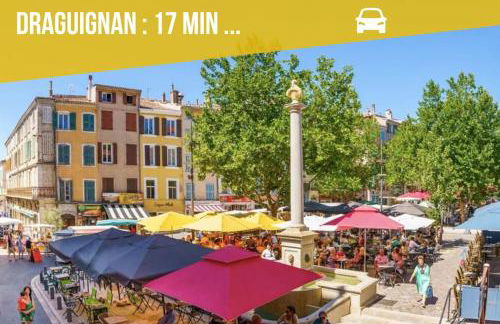 Villa Sainte Roseline -AC, Provençal Garden and BBQ - Foto 38