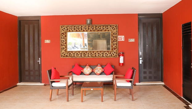 Sitzecke in der Lobby