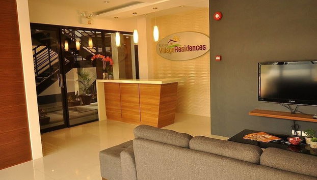 Zona de estar del vestíbulo