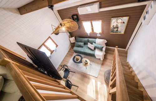 L'Écrin - Chalet & Bain Nordique Luxe vue lac - Foto 24