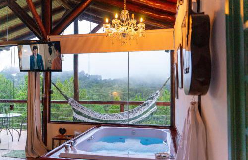 Chalé Luz do Luar Romantismo e uma linda vista - Photo 22