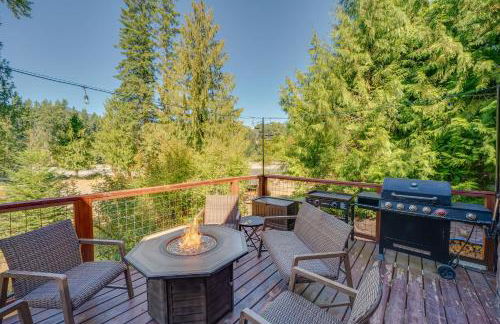 Spacious Packwood Cabin with Hot Tub - Near River - Foto 33
