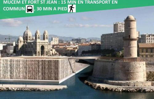 LA FABRIQUE GARE ST CHARLES - 2 balcons - 5min de la Gare - by experienceimmo - Foto 44