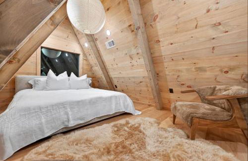 Romantic A-Frame Cabin w Firepit, Patio, Fireplace, Games in Blue Ridge Mountains - Photo 25