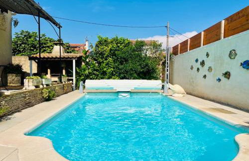 Studio Soleil - Piscine, Parking, Jardin, Calme, Wifi, 2 personnes - Foto 18