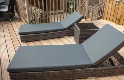 Mill Barn, Castle Carrock, dogs welcome, hot tub with countryside and reservoir views - Foto 16