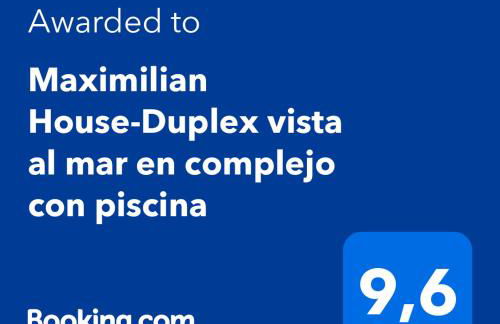 Maximilian House-Duplex vista al mar en complejo con piscina - Foto 26