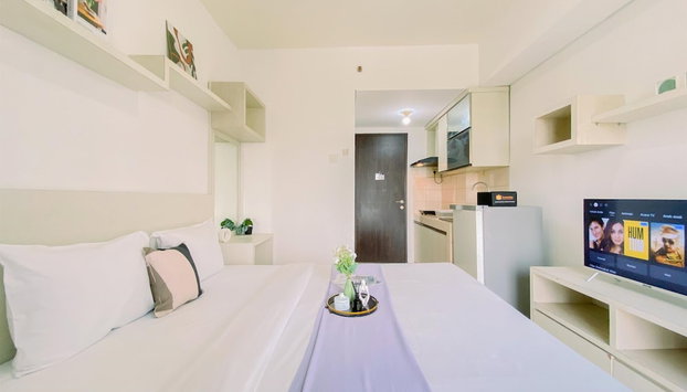 Modern And Good Deal Studio At Serpong Greenview Apartment - Foto 5, Habitación