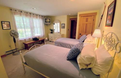 E5 Beautiful Bretton Woods slopeside home amazing views of Mount Washington Hot Tub AC - Foto 60