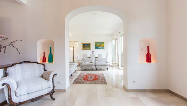 Zona de estar del vestíbulo