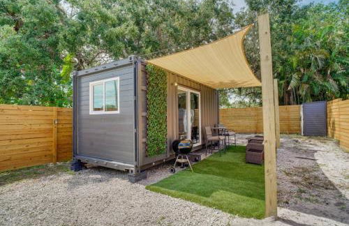 Luxury Tiny Container Home 2mi to Beach Private - Foto 12