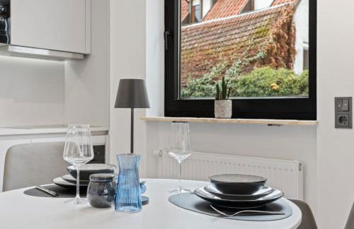 1-2 Personen - Parkplatz - Fahrradgarage - Zentrum - Küche - Klima - Foto 13