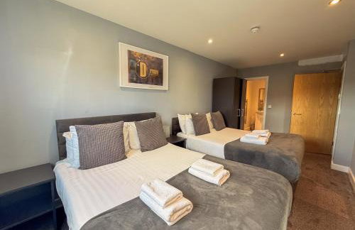 Modern Central Apartment Sleeps 6, Free parking - Foto 21