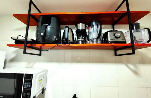 Casa Ubatubana I, em Praia do Sapê - Ar condicionado, garagem, cozinha completa e Wi-Fi - Foto 19