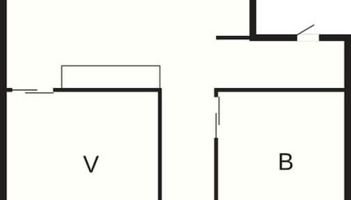 4 Person Holiday Home in Karrebaeksminde - Foto 3, Grundriss