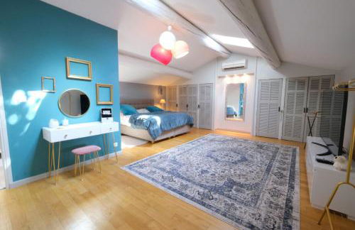 superb prestigious mas with pool in the countryside of caumont sur durance, close to avignon, sleeps 8 - Foto 5