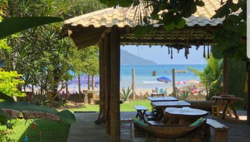 Vila Maanaim praia enseada pé na areia Ubatuba-sp - Foto 1, Garden