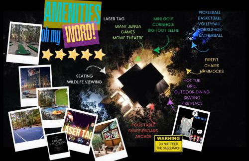 LUX,Hot Tub,ATV,Hiking,Pickleball,Firepit,Arcade - Foto 5