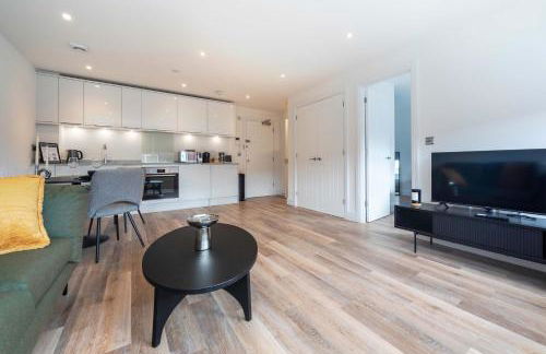 Modern 1 Bed Apartment in Gravesend w Games Room - Foto 2