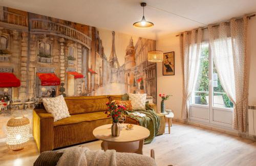 Phantasia by Kleidos, 10 min de Disney! Jolie Maison Familiale 6P, 2 chambres, Terrasse, Parking - Foto 33