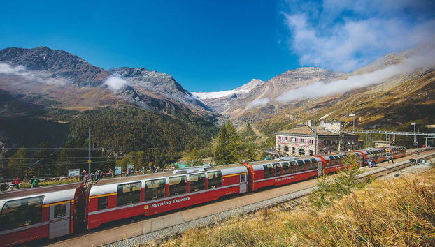 Excursion à bord du Bernina Express