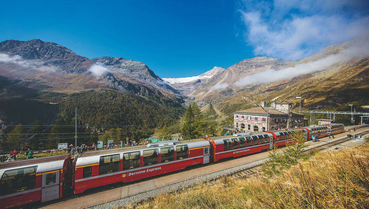 Excursion à bord du Bernina Express